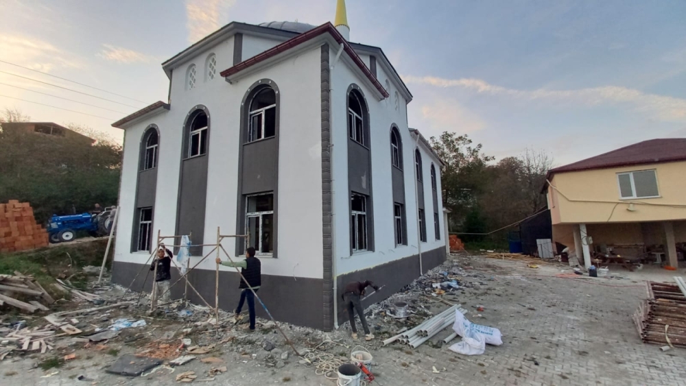 Kuşlu Camii'nde sona yaklaşıldı.