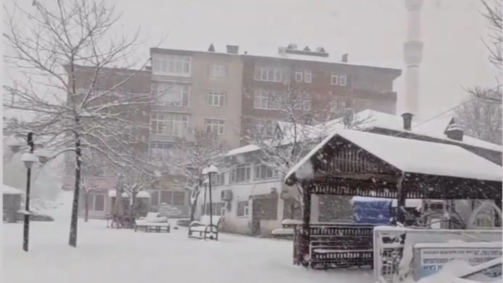 Beklenen kar yağışı etkisini gösterdi